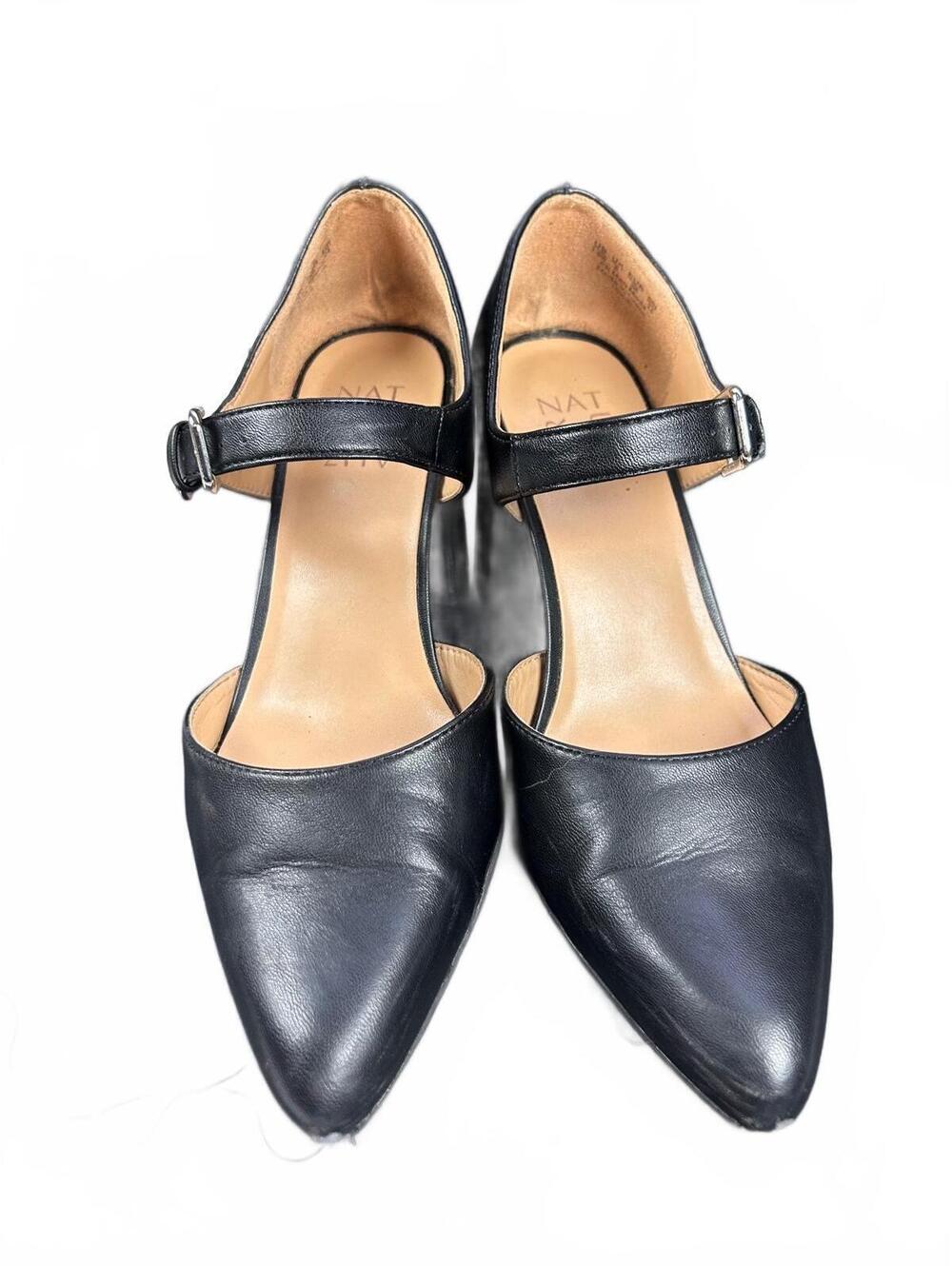 Naturalizer Black Mary Jane Heels Size 8